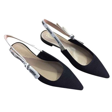 christian dior ballet|Dior consignment flats.